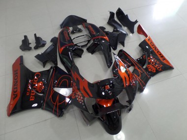 Laranja Corona Abs Kits Completos Carenagem Moto CBR 900RR 919 1998-1999