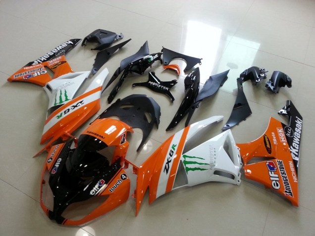 Laranja Monster Carenagem Moto ZX6R 2019-2023