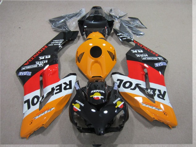 Laranja Vermelho Repsol Carenagem Moto CBR 1000RR 2004-2005