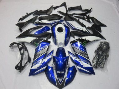 Monster Azul Carenagem Moto R3 2015-2022