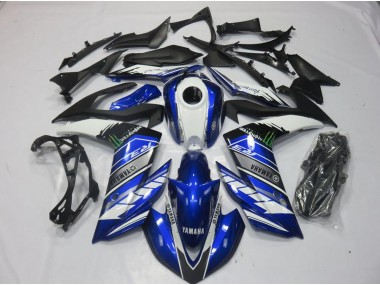 Monster Azul Carenagem Moto R3 2015-2022