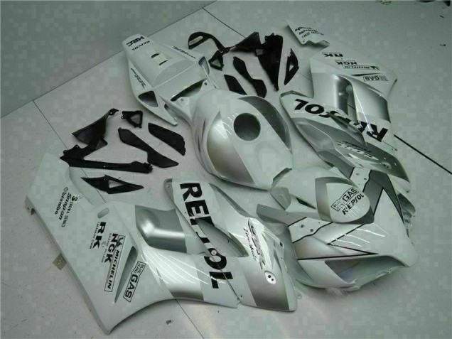 Prata Branco Repsol Carroçaria Moto CBR 1000RR 2004-2005