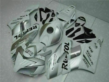 Prata Branco Repsol Carroçaria Moto CBR 1000RR 2004-2005