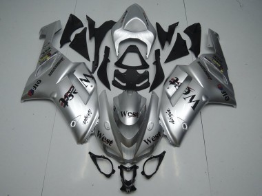 Prata West Carenagem Moto ZX6R 2007-2008