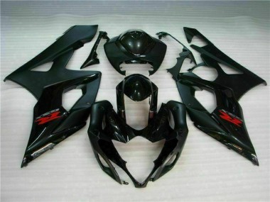 Preto Abs Carenagem Moto GSXR 1000 K5 2005-2006