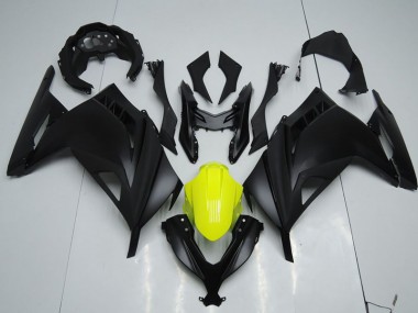 Preto Amarelo Carenagem Moto ZX 300R 2013-2016