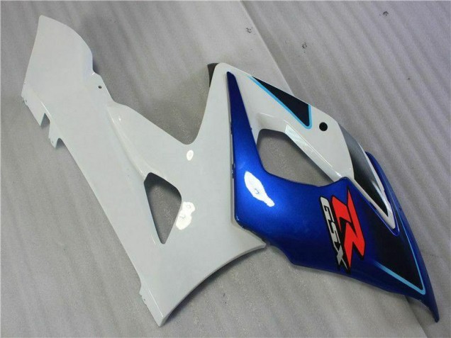 Preto Azul Branco Carenagem Moto GSXR 1000 K5 2005-2006