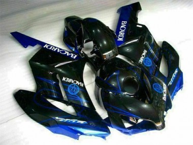 Preto Azul Carenagem Moto CBR 1000RR 2004-2005