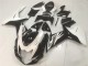 Preto Branco Abs Moto Plástico GSXR 600 / 750 K11 2011-2021