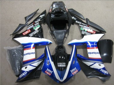 Preto Branco Azul Sterilgarda Volvo Carenagem Moto CBR 1000RR 2004-2005