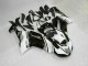 Preto Branco Carroçaria Moto ZX6R 2007-2008