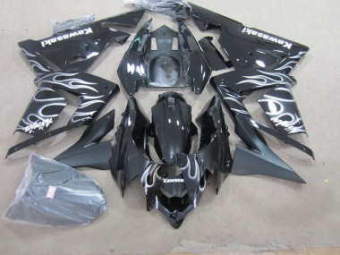 Preto & Branco Chama Carenagem Moto ZX10R 2003-2005