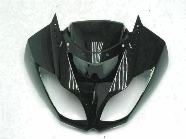 Preto Branco Ninja 636 Carenagem Moto ZX6R 2009-2012