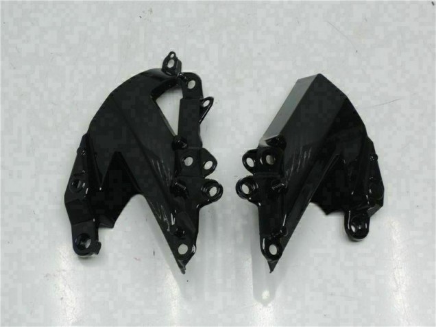 Preto Branco Ninja 636 Carenagem Moto ZX6R 2009-2012