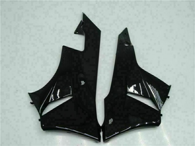 Preto Branco Ninja 636 Carenagem Moto ZX6R 2009-2012