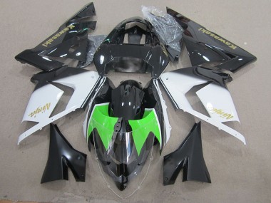 Preto Branco Ouro Ninja Carenagem Moto ZX10R 2003-2005