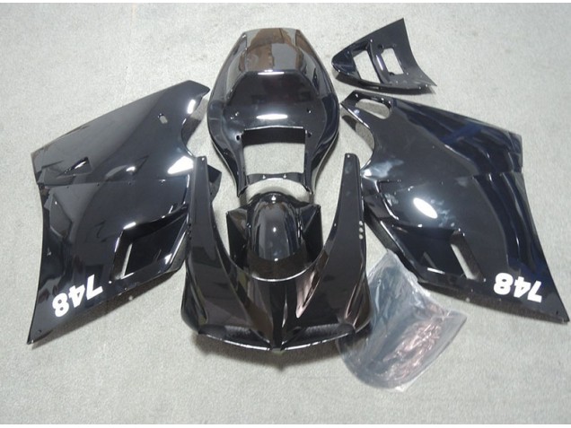 Preto Carenagem Moto Ducati 748 1993-2005