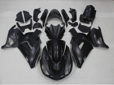 Preto Fosco Carroçaria Moto ZX14R ZZR 1400 2006-2011