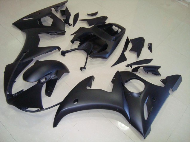 Preto Fosco Moto Plástico R6 2003-2005