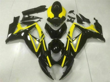 Preto Kits Completo Carenagem Moto GSXR 600 / 750 K6 2006-2007