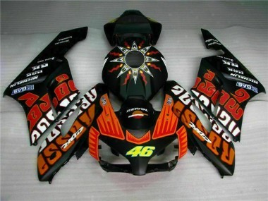 Preto Laranja Carenagem & Plástico Moto CBR 1000RR 2004-2005