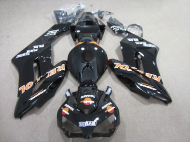 Preto Laranja Repsol Abs Motocicleta Plásticos CBR 1000RR 2004-2005