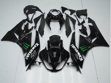 Preto & Monster Carenagem Moto ZX6R 2009-2012