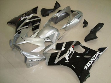 Preto Prata Abs Kits Carenagem Moto CBR 600 F4i 2004-2007