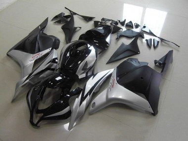 Preto Prata Carenagem Moto CBR 600RR 2009-2012