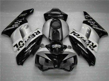 Preto Prata Repsol Abs Moto Plásticos CBR 1000RR 2004-2005