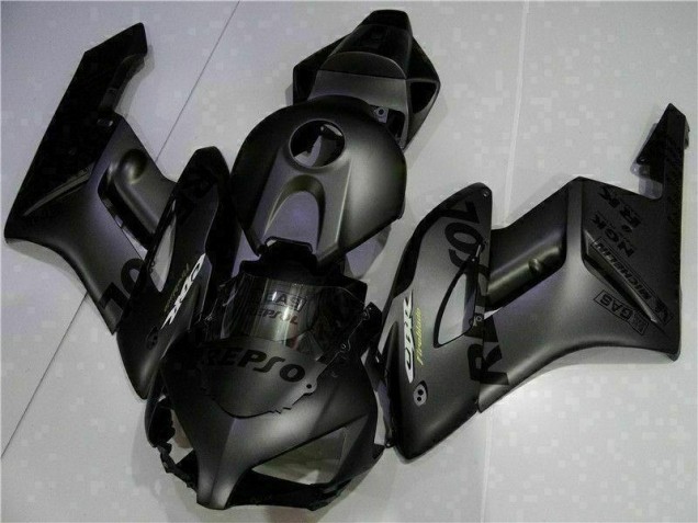 Preto Repsol Abs Moto Plástico CBR 1000RR 2004-2005