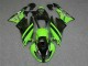 Preto Verde 3M Touch4 Carenagem Moto ZX6R 2009-2012