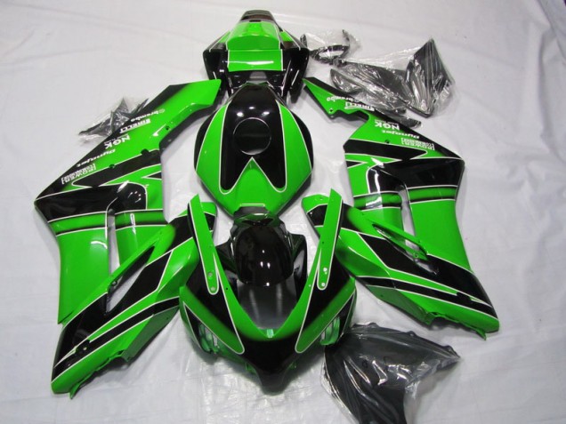 Preto Verde Carenagem Moto CBR 1000RR 2004-2005