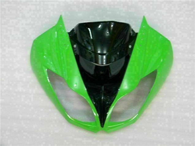 Preto Verde Carenagem Moto ZX6R 2009-2012