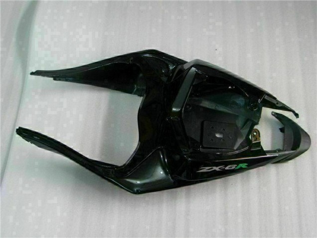 Preto Verde Carenagem Moto ZX6R 2009-2012