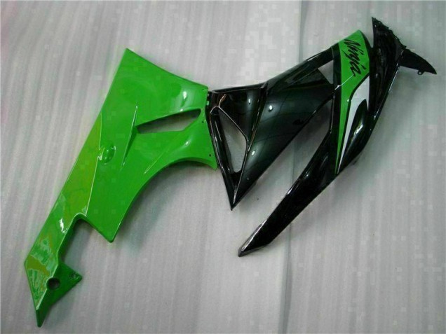 Preto Verde Carenagem Moto ZX6R 2009-2012