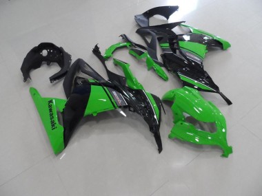 Preto Verde Carroçaria Moto ZX 300R 2013-2016