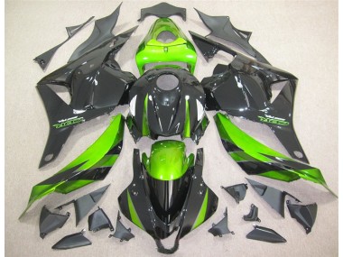 Preto Verde Kit Carenagem Moto CBR 600RR 2009-2012