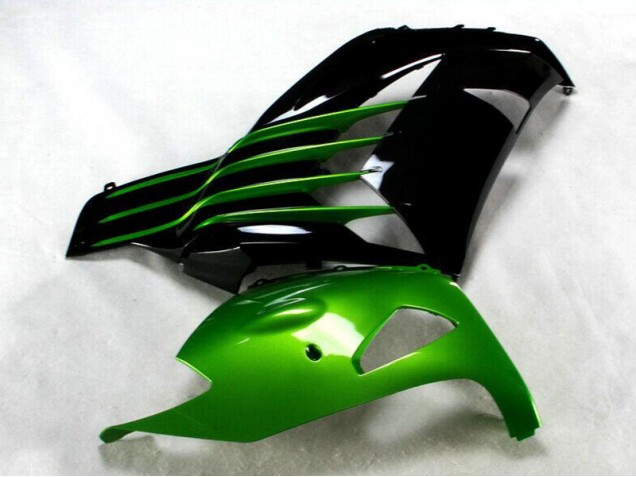 Preto Verde Kit Carenagem Moto ZX14R ZZR 1400 2012-2021