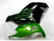 Preto Verde Kit Carenagem Moto ZX14R ZZR 1400 2012-2021