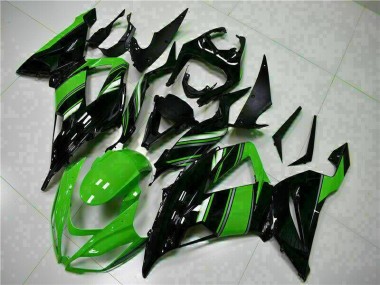 Preto Verde Kits Carenagem Moto ZX6R 2019-2023