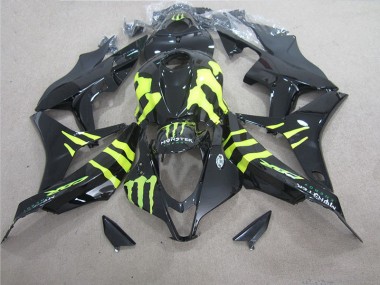 Preto Verde Monster Carroçaria Moto CBR 1000RR 2004-2005