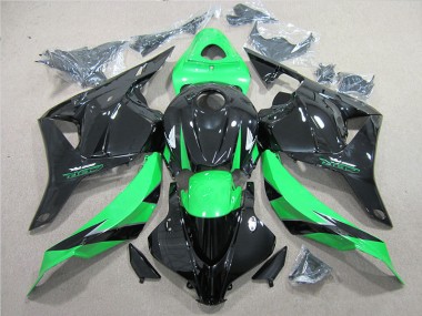 Preto Verde Moto Plásticos CBR 600RR 2009-2012