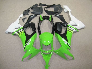 Preto Verde Ninja Carenagem Moto ZX10R 2008-2010