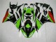 Preto Verde Vermelho Carenagem Moto ZX6R 2009-2012