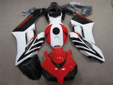 Preto Vermelho Branco Carenagem Moto CBR 1000RR 2004-2005