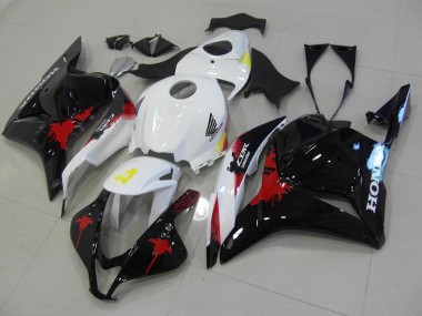 Preto Vermelho Branco Moto Plástico CBR 600RR 2009-2012