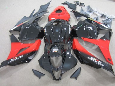 Preto Vermelho Carenagem Moto CBR 600RR 2009-2012