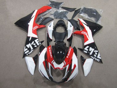 Preto Vermelho Carenagem Moto GSXR 750 K11 2011-2021