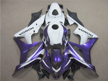 Roxo Branco Carenagem Moto CBR 1000RR 2004-2005